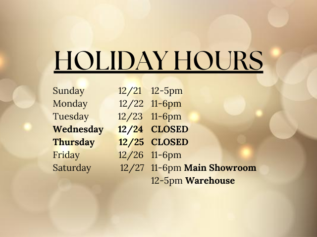 Christmas Hours 2025